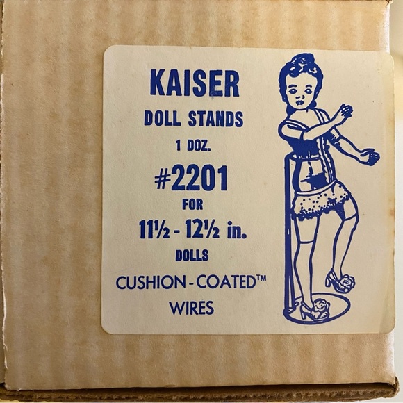 Kaiser #2201 Doll Stand 11 1/2-121/2 in 12 Pack - Picture 2 of 4